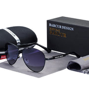 Titanium alloy polarized sunglasses for men and women