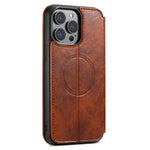 Case For Iphone Bank Card Holder Magnetic Leather