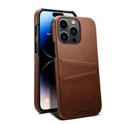 Case For Iphone Card Bag Leather Cards Slots - Dluxeries