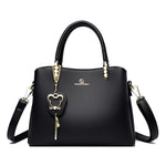 Elegant leather handbag for women