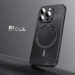 Case For iPhone Luxury Magnetic Shockproof Glass Lens Protect