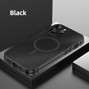 Luxury Lens Glass Wireless Charging Metal Phone Case For iPhone - Dluxeries