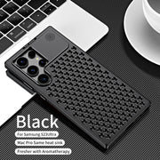 Metal Heat Dissipation Phone Case Samsung S22 S23 S24 Ultra Fragrance - Dluxeries
