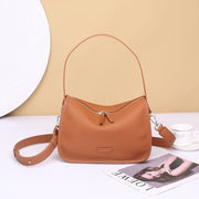 Original Genuine Leather Women Handbags High Capacity Shoulder Crossbody Bag - Dluxeries