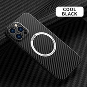 Phone Case iPhone Magnetic Carbon Fiber Pattern - Dluxeries