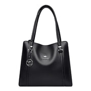 Soft genuine leather bags for women with large capacity - Dluxeries