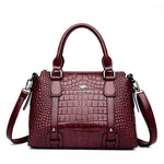 Soft high quality luxury brand handbag for women